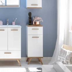 Skandi Bad-Unterschrank zweifarbig - Timur