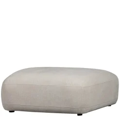 Skandi Designsessel in Beige Strukturstoff - Samuele