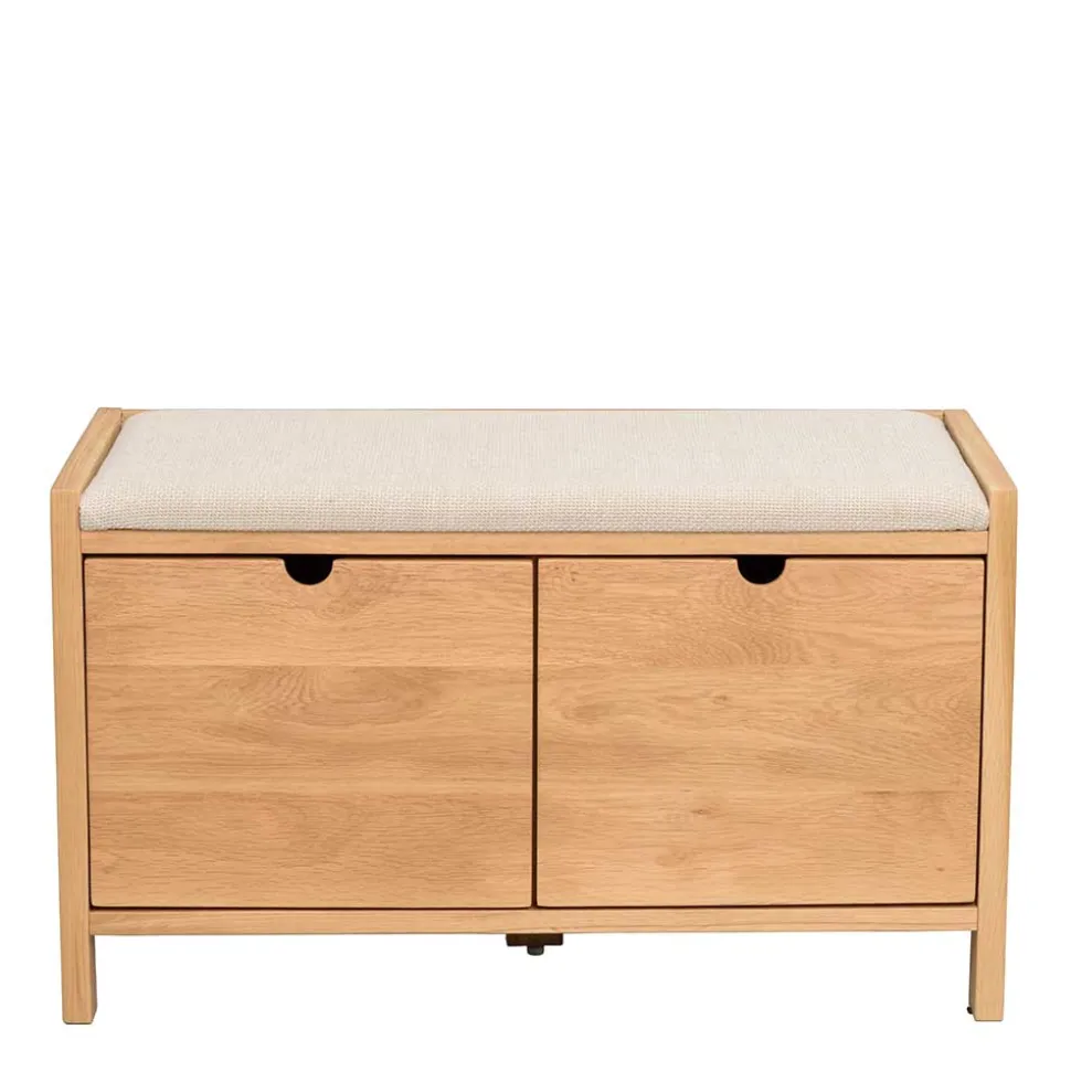 Skandi Dielenbank mit zwei Schubladen - Pastranac