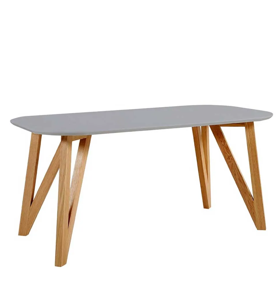 Skandi Essgruppe mit Samtstühlen - Inizio (siebenteilig)