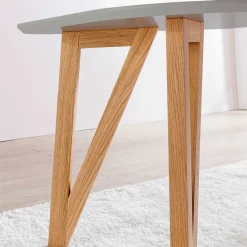 Skandi Essgruppe mit Samtstühlen - Inizio (siebenteilig)