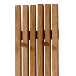 Skandi Garderobenpaneel aus Eiche Massivholz - Artensian