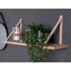 Skandi Hängeboard aus Gummibaum Holz - Katrona