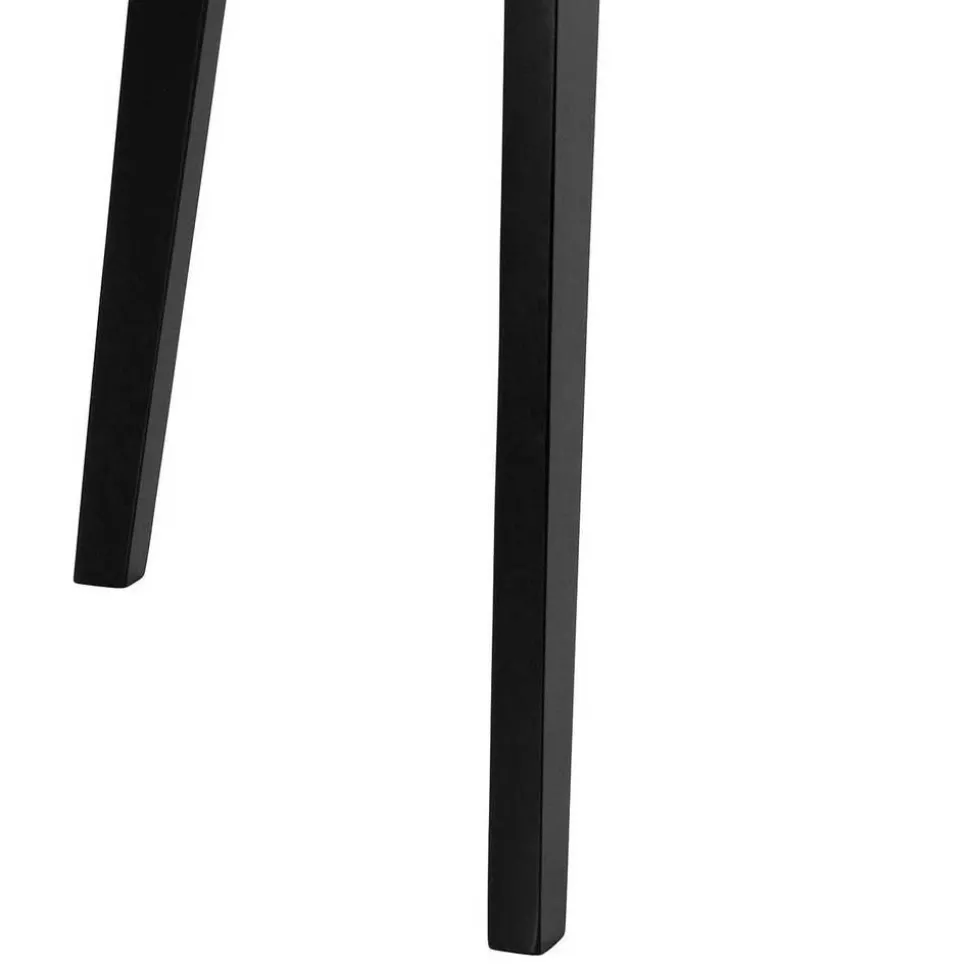 Skandi Küchentisch in Weiß & Schwarz - Composia