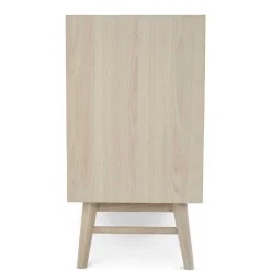 Skandi Kombi-Kommode in Eiche Weiß - Lametla