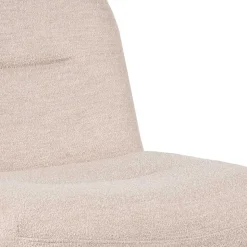 Skandi Loungesessel mit Tellerfuß Drehgestell - Haenja