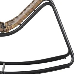 Skandi Schaukelstuhl ohne Armlehnen - Lucia