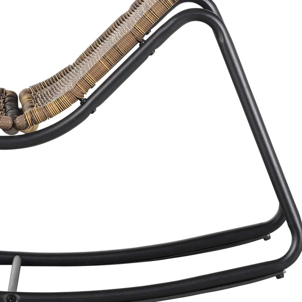 Skandi Schaukelstuhl ohne Armlehnen - Lucia