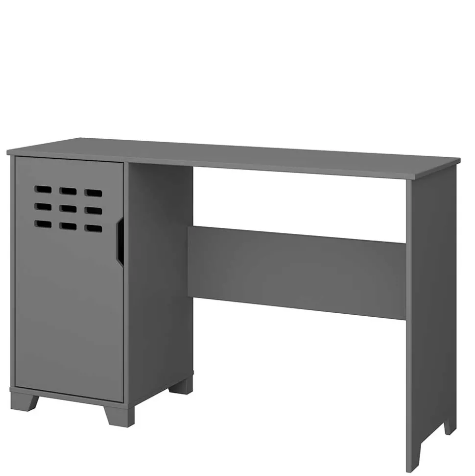 Skandi Schreibtisch in Grau 123x40 cm - Niento
