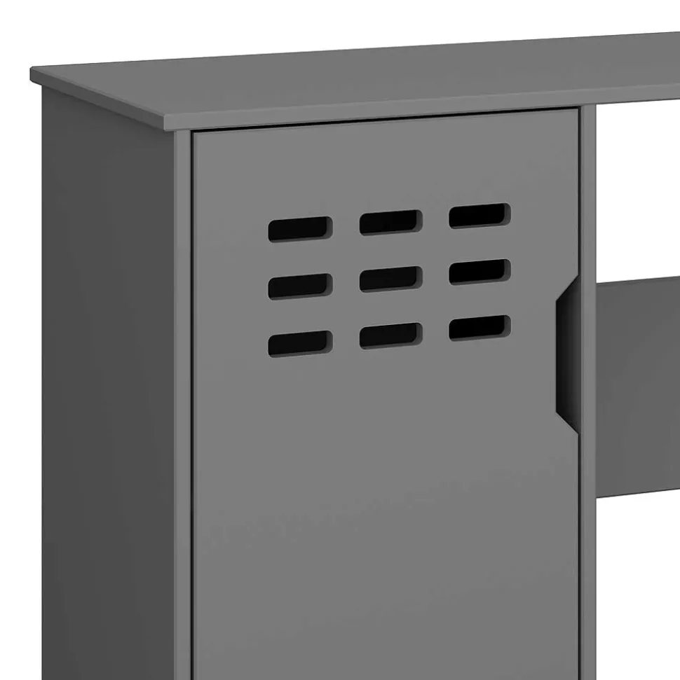 Skandi Schreibtisch in Grau 123x40 cm - Niento