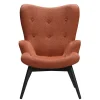 Skandi Sessel in Kupfer Braun - Kiana