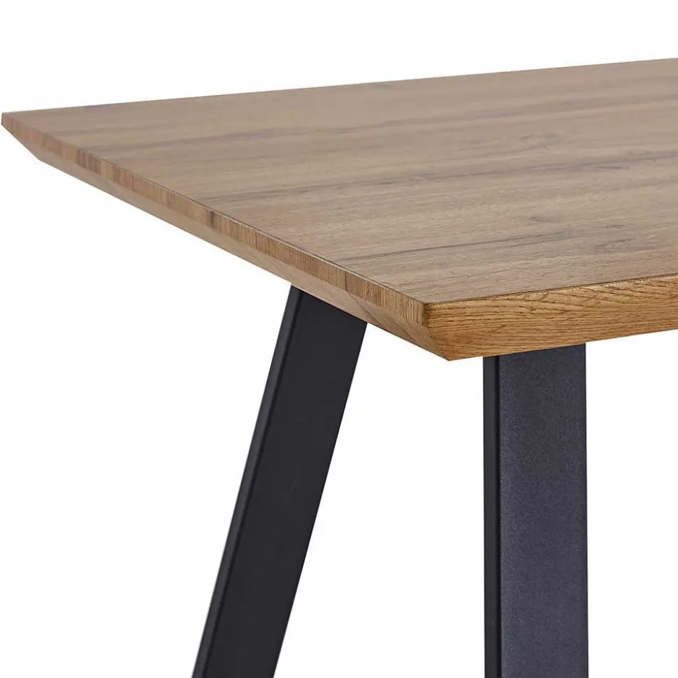 Skandi Tischgruppe mit Armlehnenstühlen - Rasimo (fünfteilig)