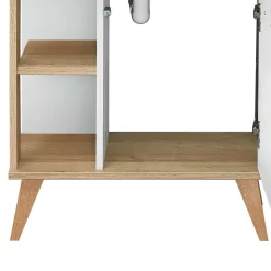 Skandi Waschbeckenunterschrank zweifarbig - Timur