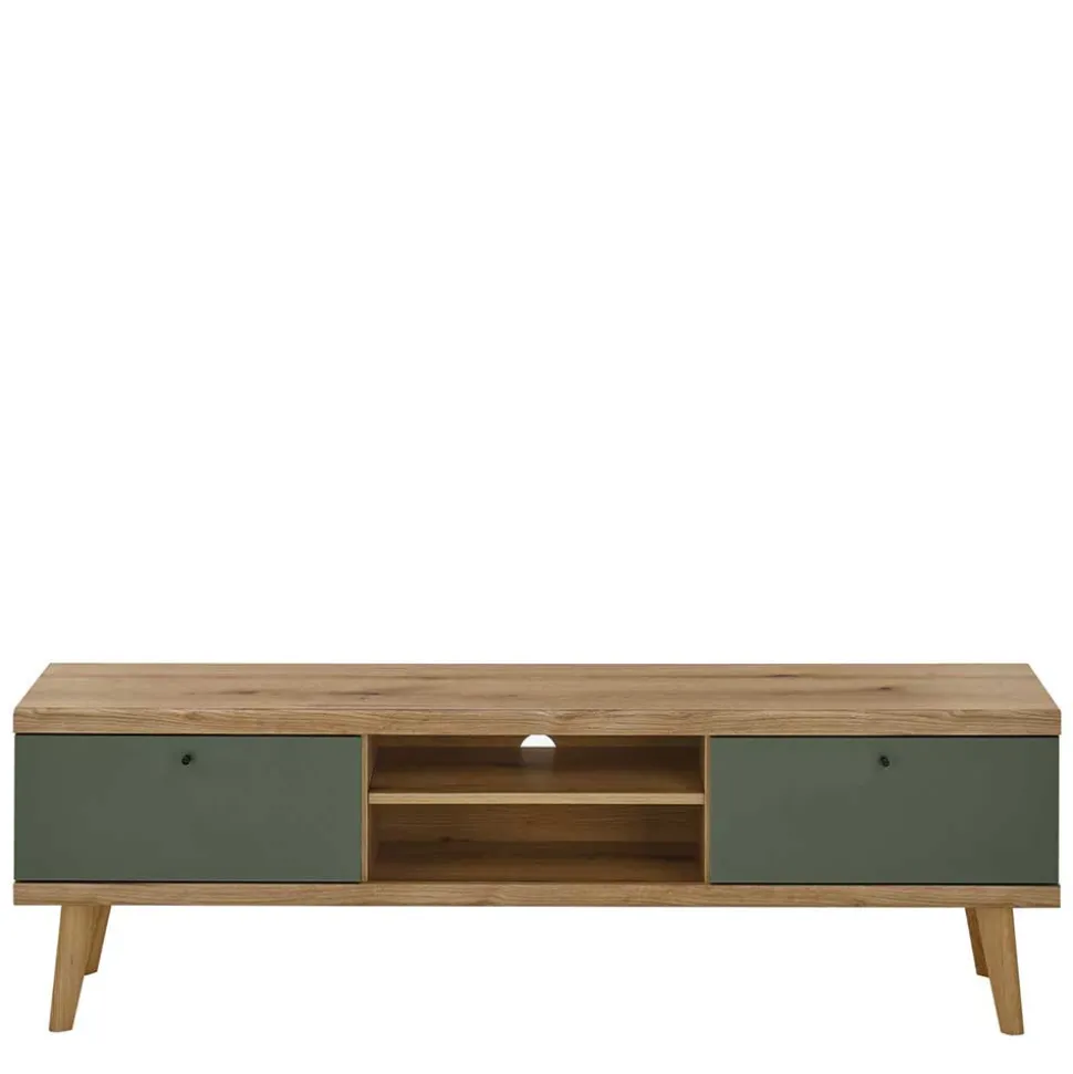 Skandi Wohnzimmer Schränke & Wandboard - Oliva (dreiteilig)