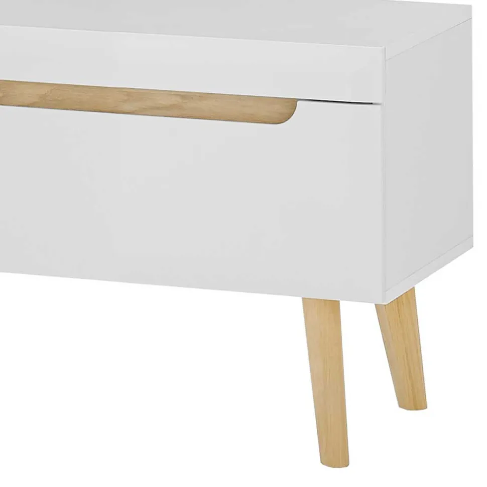 Skandi Wohnzimmermöbel Set - Ginko (dreiteilig)