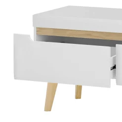 Skandi Wohnzimmermöbel Set - Ginko (dreiteilig)