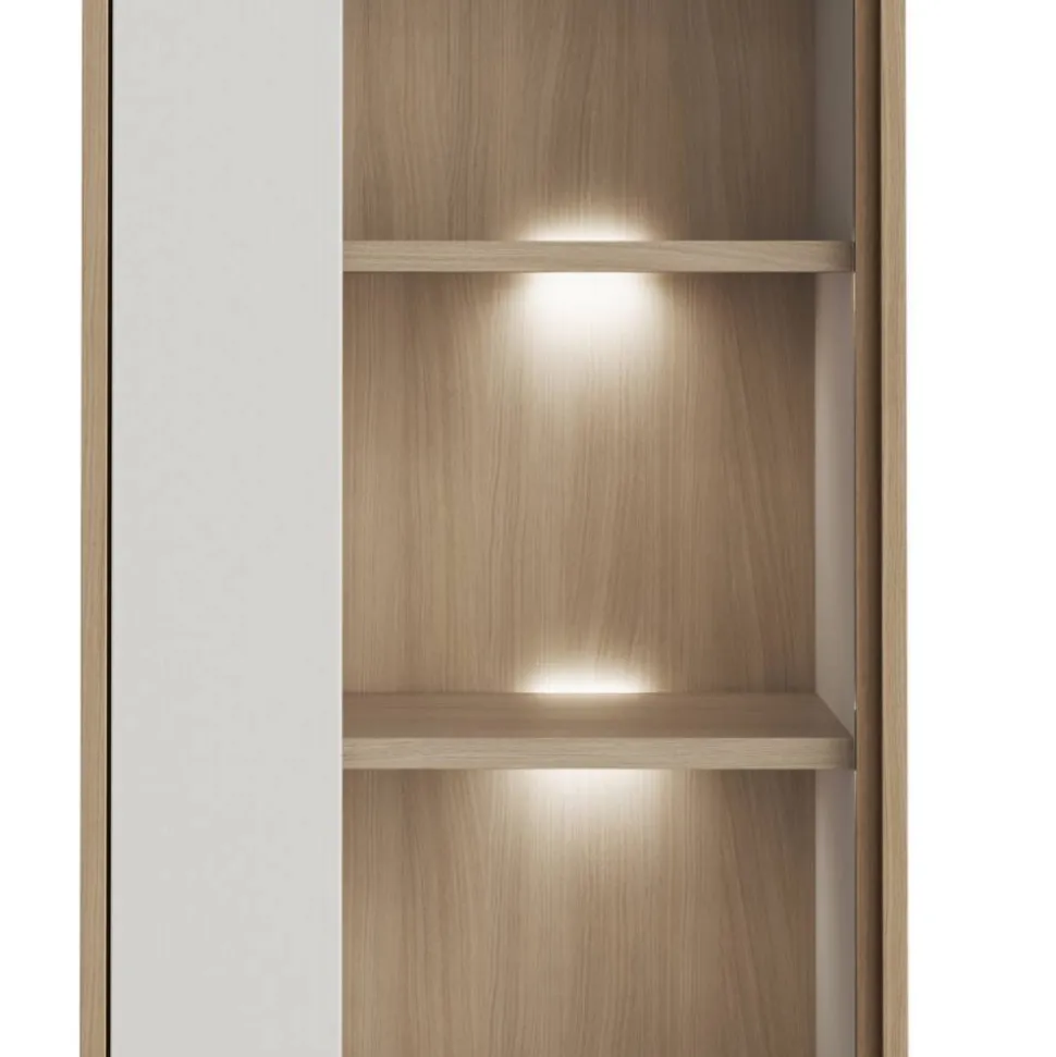 Skandi-TV-Wohnwand Kombi - Ovidio (vierteilig)