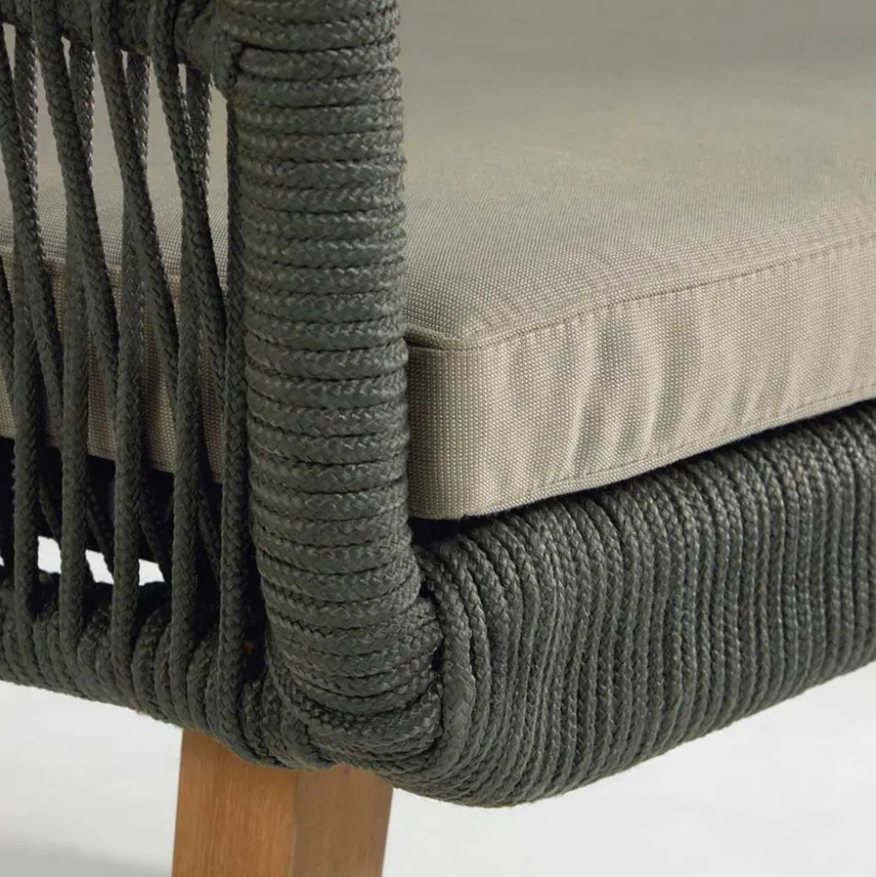 Sofa & Sessel aus Kordel-Geflecht - Lagoas (dreiteilig)