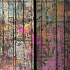 Spanischer Raumteiler mit Graffiti Motiv - Ionnis