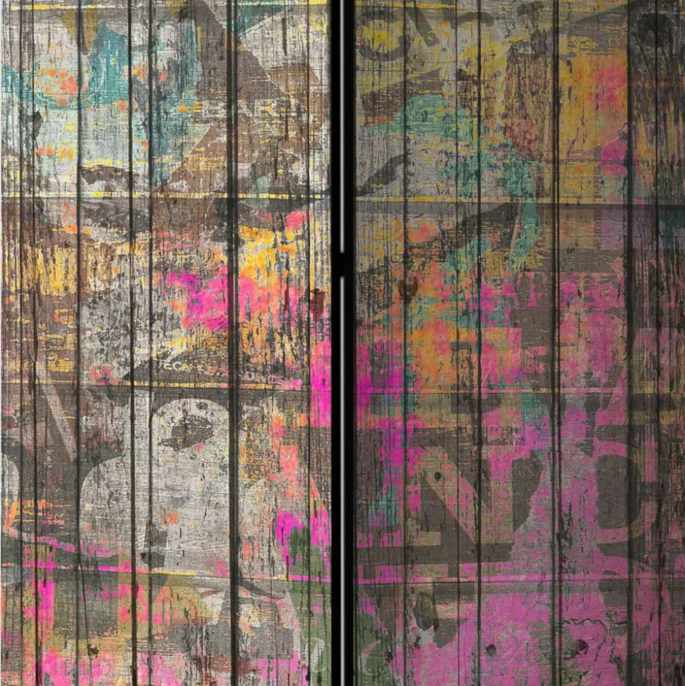 Spanischer Raumteiler mit Graffiti Motiv - Ionnis