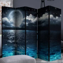 Spanischer Raumteiler Mond über dem Meer - Calivia