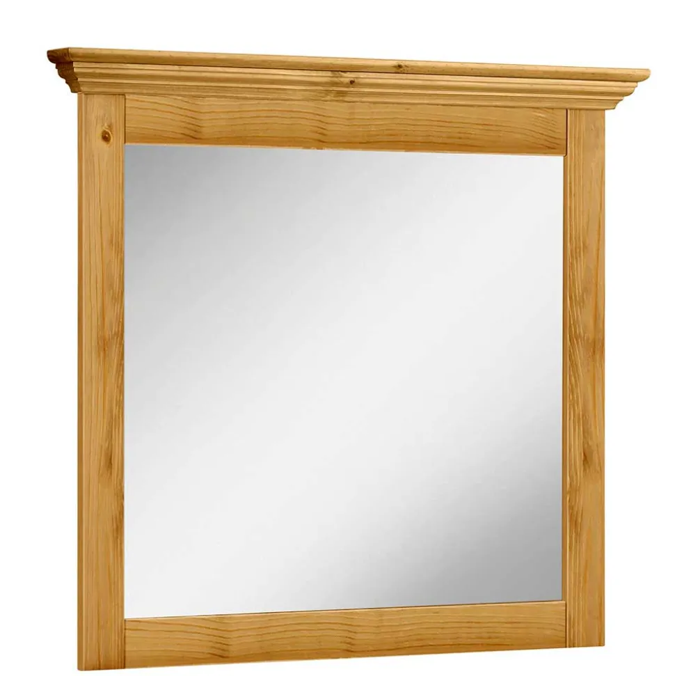 Spiegel im Landhausstil mit Holzrahmen massiv - Zavieca