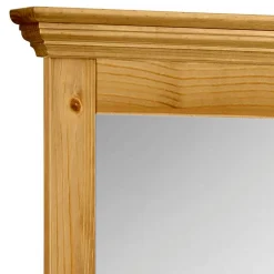 Spiegel im Landhausstil mit Holzrahmen massiv - Zavieca