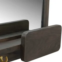 Spiegel mit Briefablage & Schlüsselhaken - Cora