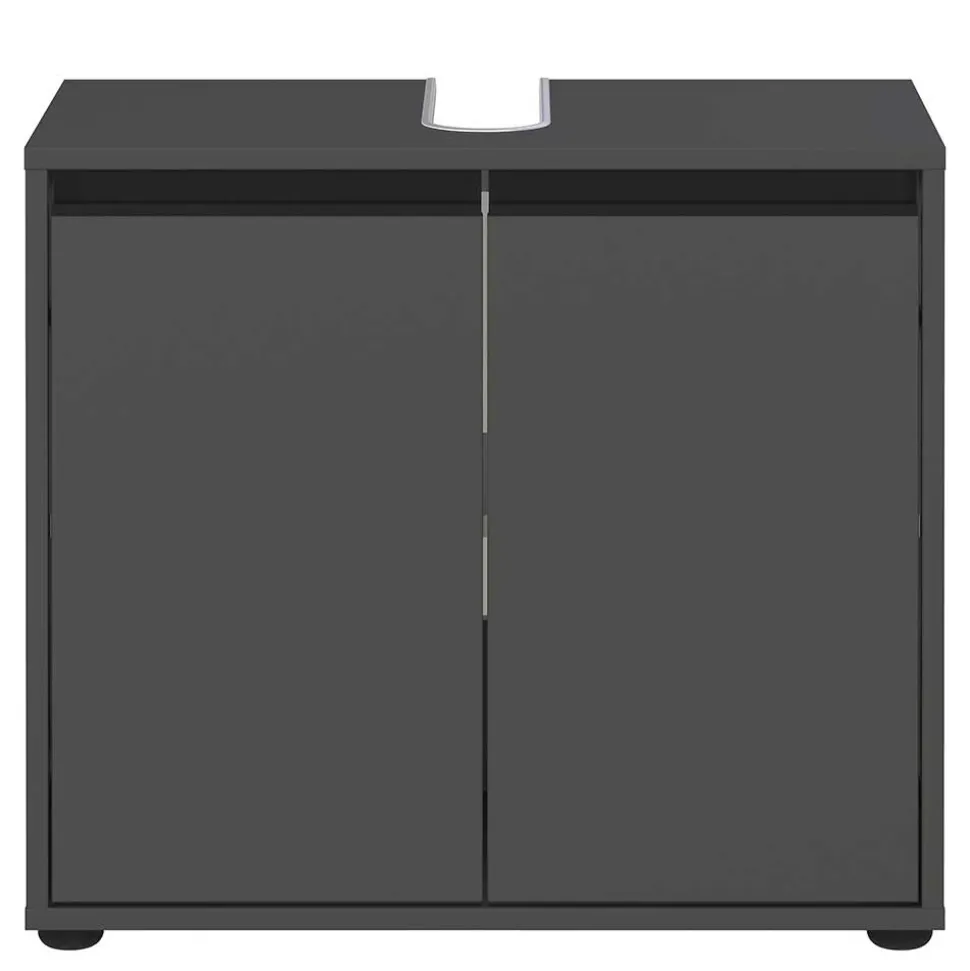 Spiegelschrank & Unterbeckenschrank Set - Rufu (zweiteilig)