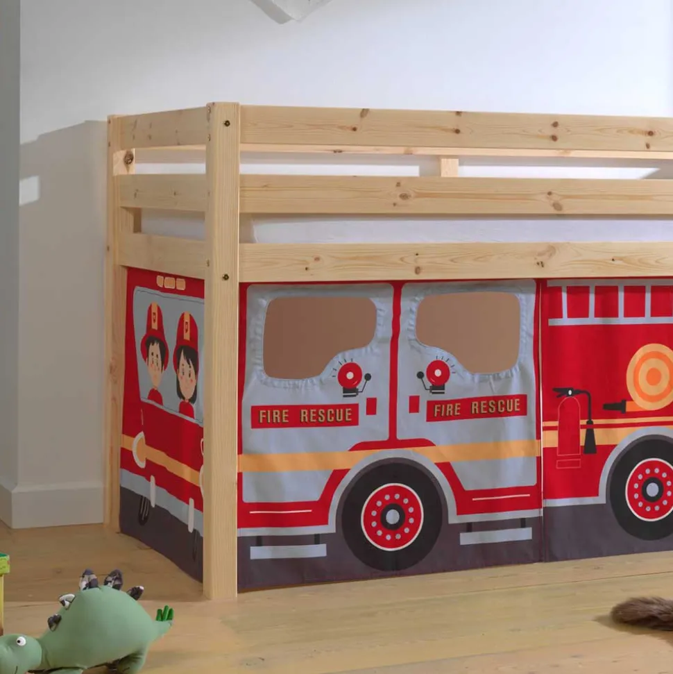 Spielbett Hochbett Feuerwehr für Kinder - Vienna