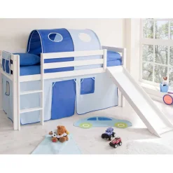 Spielbett Max in Kiefer Massivholz