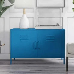 Spind Design Kommode in Blau - Datinel