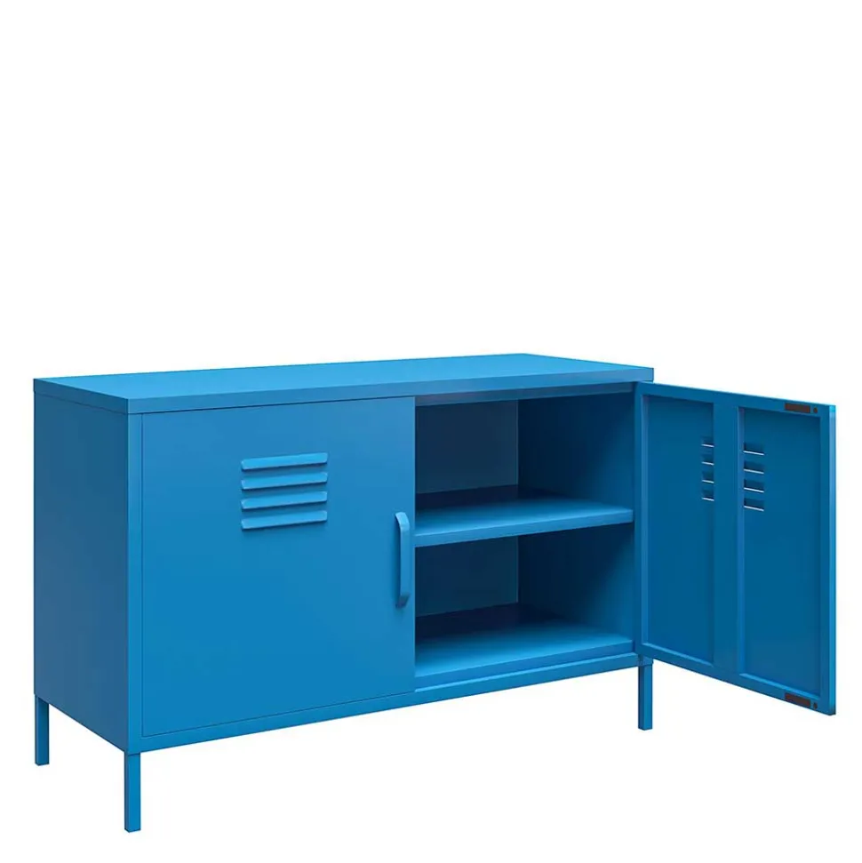 Spind Design Kommode in Blau - Datinel