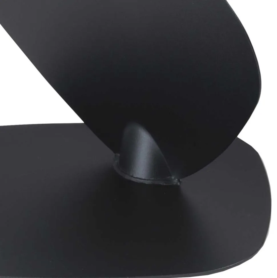 Stahl Beistelltisch in Schwarz pulverbeschichtet - Acapella