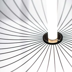 Stahl Draht Hängeleuchte in Schwarz - Eradesca