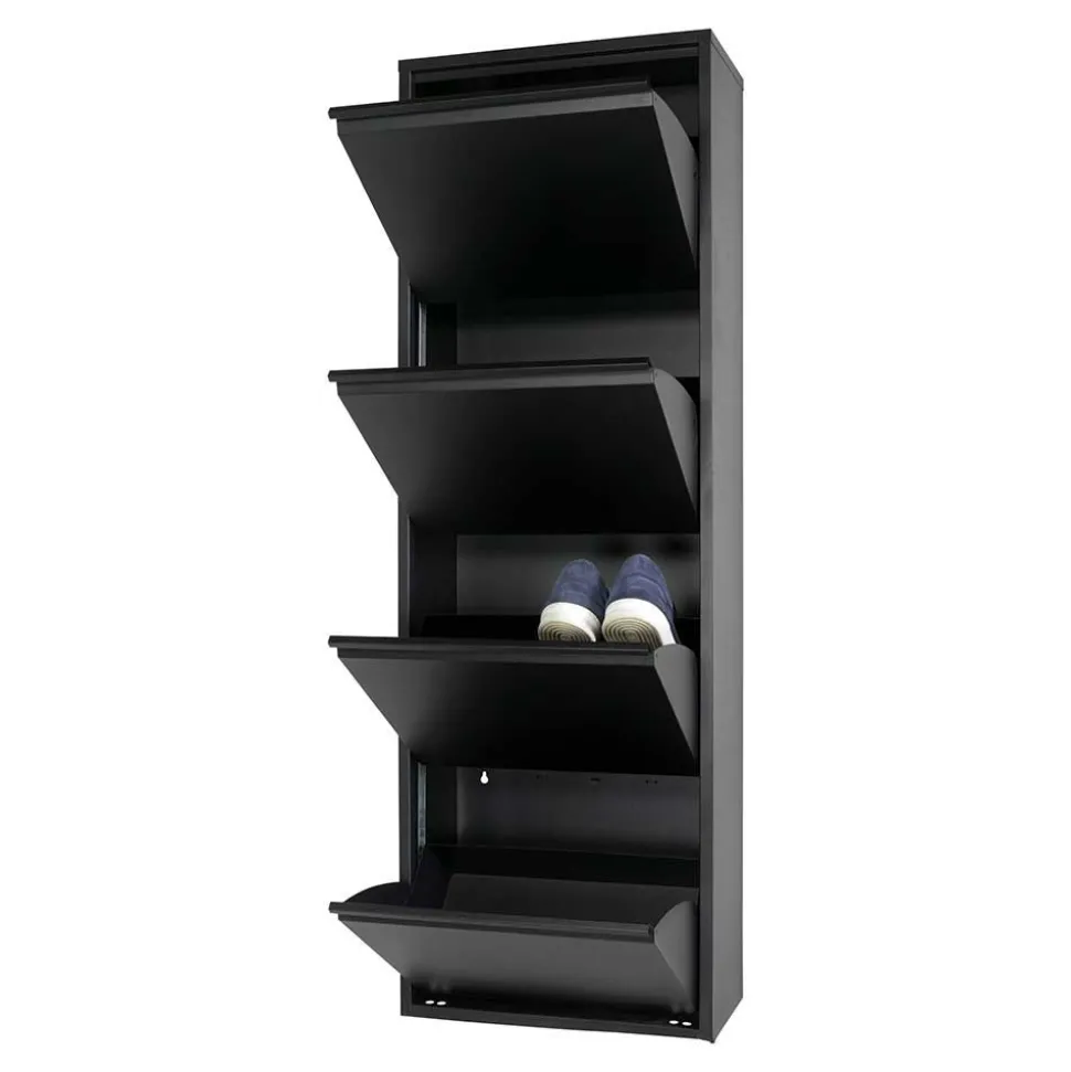 Stahl Schuhkipper in Schwarz - Drahina