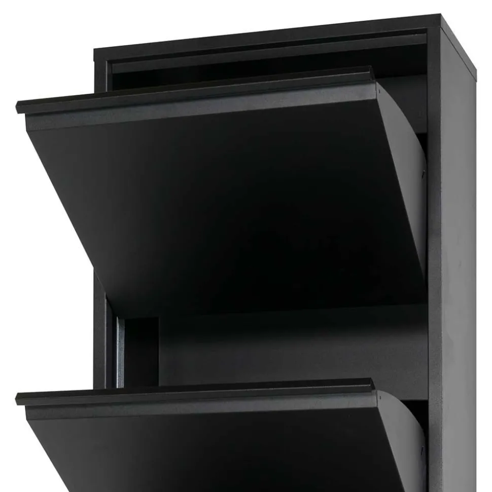 Stahl Schuhkipper in Schwarz - Drahina