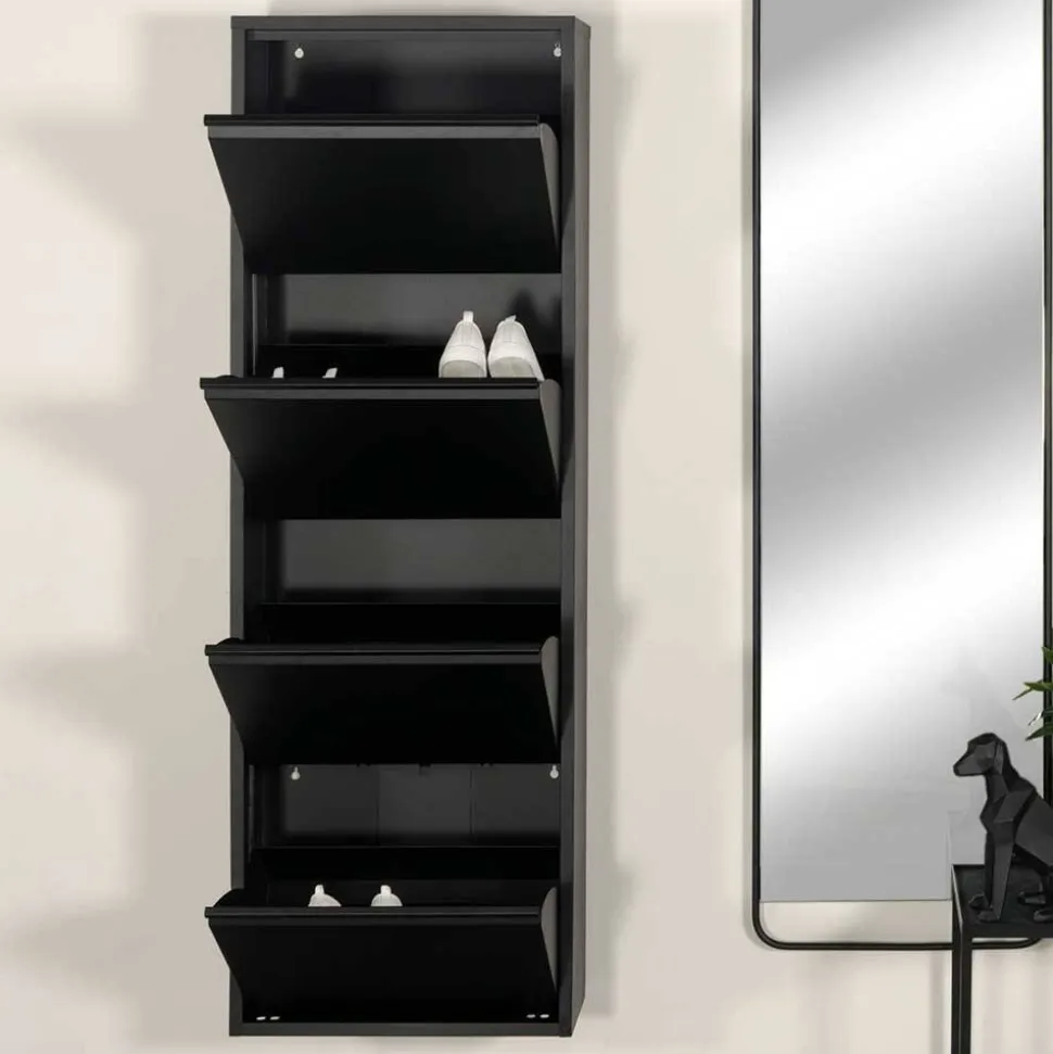 Stahl Schuhkipper in Schwarz - Drahina