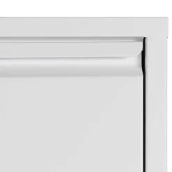 Stahl Schuhschrank in Weiß pulverbeschichtet - Donzai