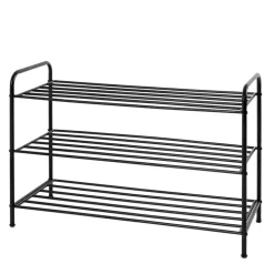 Stahlregal für Schuhe in Schwarz - Mint