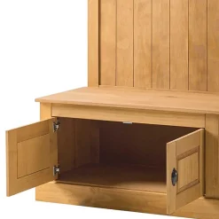 Standgarderobe aus Kiefer Massivholz - Kumico