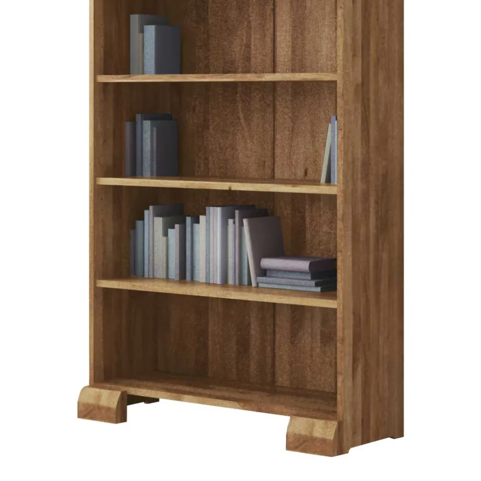 Standregal Vaskov aus Wildeiche Massivholz