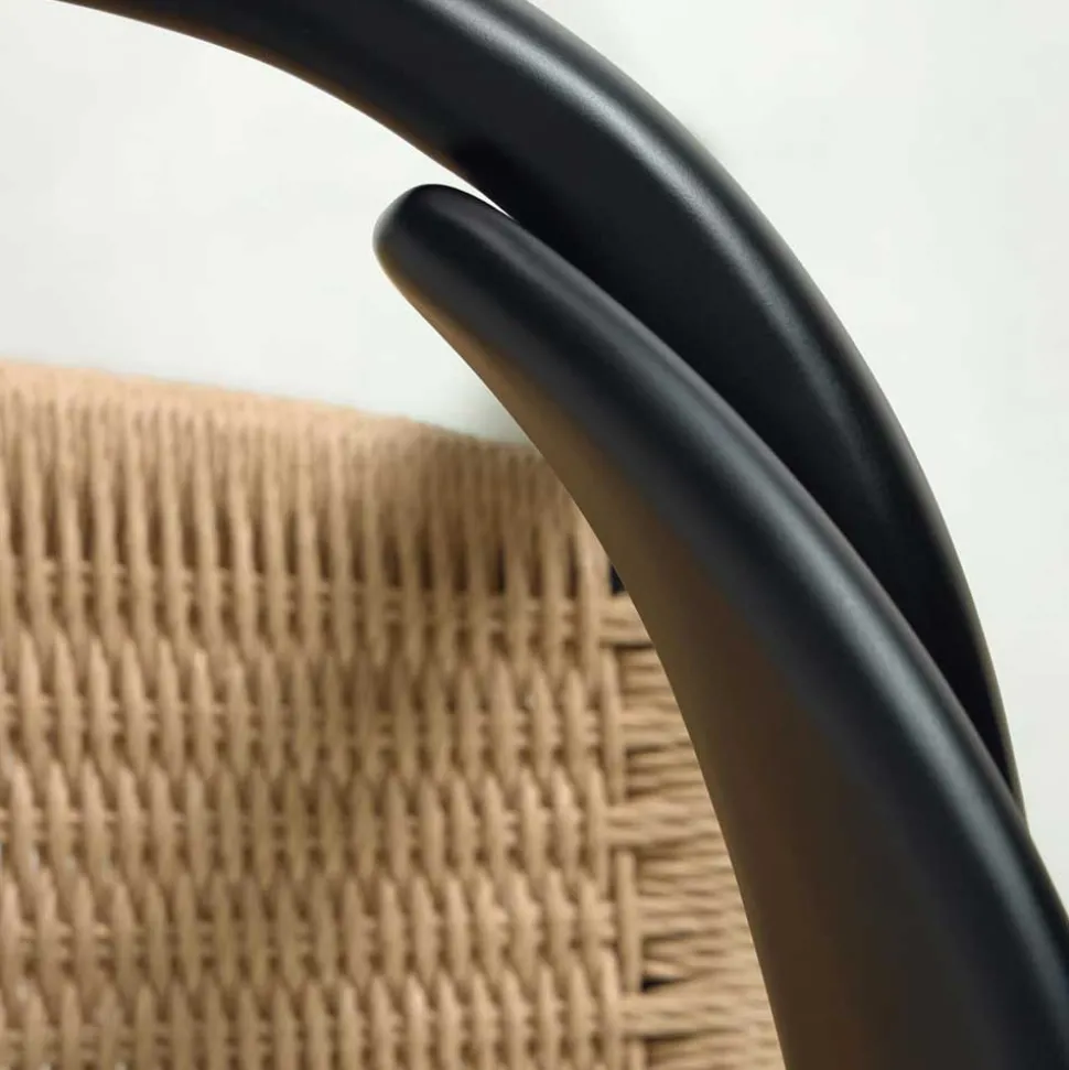 Stapelbarer Armlehnenstuhl im Skandi Design - Giulietta (4er Set)