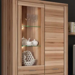 Stauraum Anbauwand aus Holz - Uhelia (vierteilig)