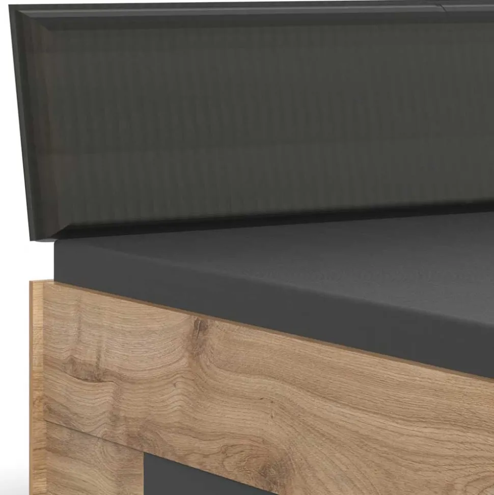 Stauraum Bett mit 180x200 cm Liegefläche - Enegal