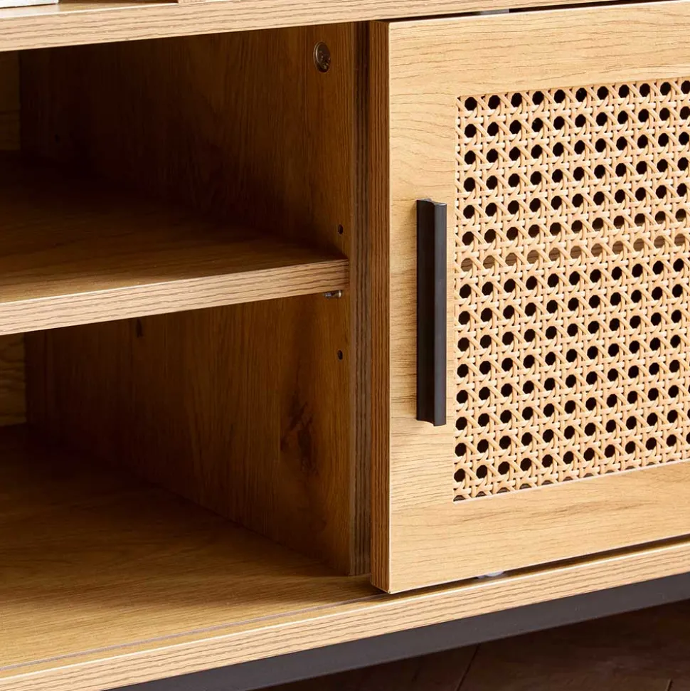 Stauraum Garderobenbank in Eiche Natur - Around