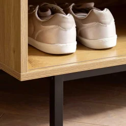 Stauraum Garderobenbank in Eiche Natur - Around