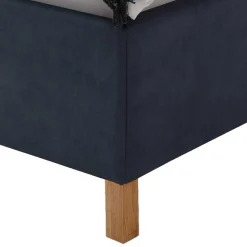 Stauraumbett in Blaugrau & Eiche - Tagma