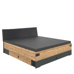 Stauraumbett in Tanne Holzoptik - Ardila