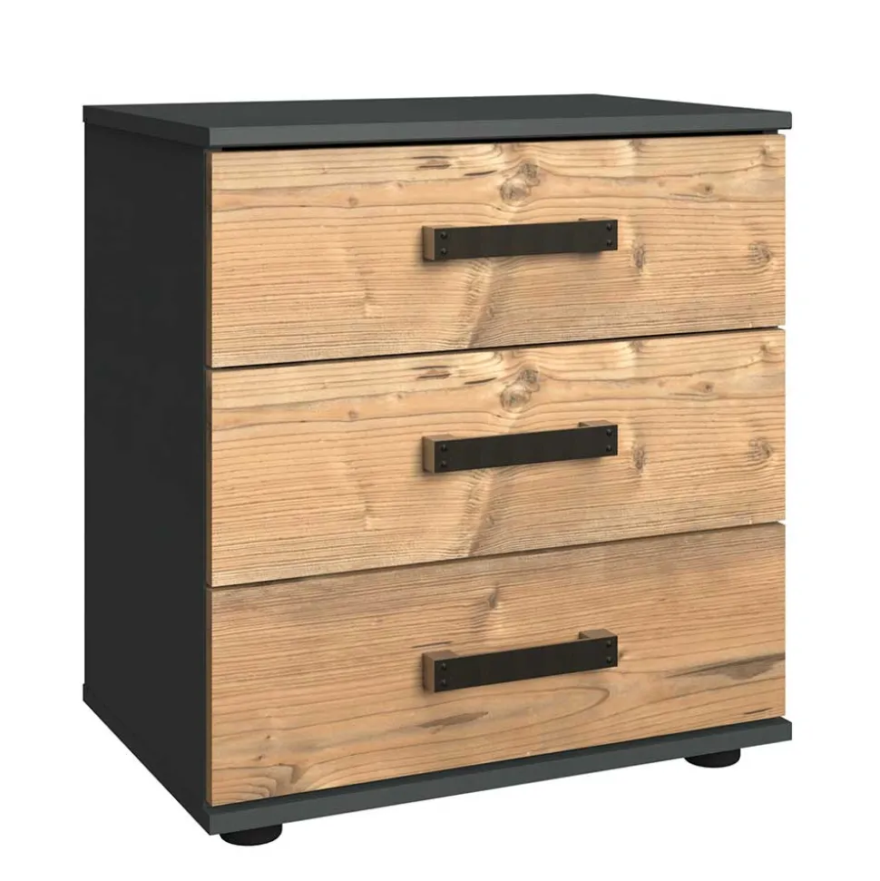 Stauraumbett in Tanne Holzoptik - Ardila